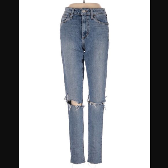 Joe’s Jean High-Rise Skinny Ankle Jean Light Wash 24 - Picture 1 of 9